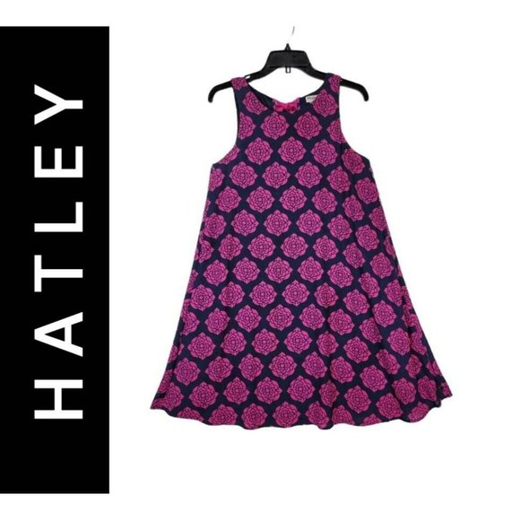 Hatley Dresses Hatley Woman Fuchsia Black Size Small Trapeze Dress